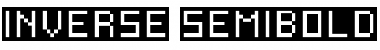 Inverse-SemiBold Font