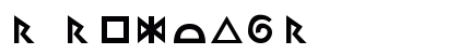 R Regular Font Preview R Regular Font Preview