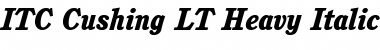 Cushing LT Medium Bold Italic