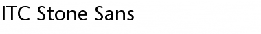 StoneSans Regular Font