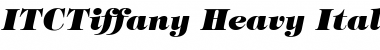 ITCTiffany-Heavy HeavyItalic Font