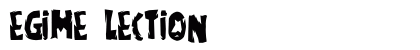 egime lection Font Preview egime lection Font Preview