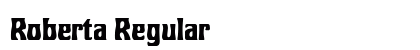 Roberta Regular Font Roberta Regular Font Preview