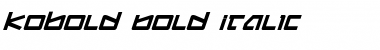 Download Kobold Bold Italic Font