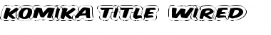Download Komika Title - Wired Font