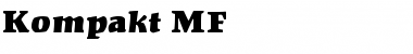Download Kompakt MF Font
