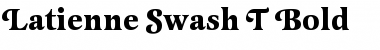Latienne Swash T Regular Font
