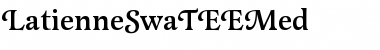 LatienneSwaTEEMed Regular Font