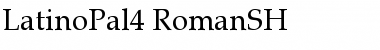 LatinoPal4 RomanSH Font