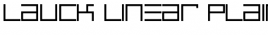Lauck Linear Plain Font