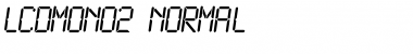 Download LCDMono2 Font