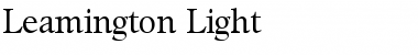 Download Leamington-Light Font