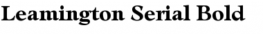 Download Leamington-Serial Font
