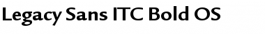 Legacy Sans ITC Bold Font