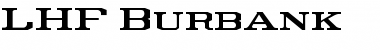 LHF Burbank Roman Font