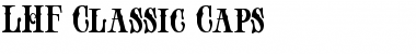 LHF Classic Caps Medium Font