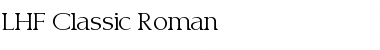 Download LHF Classic Roman Font