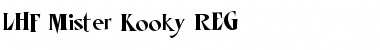 Download LHF Mister Kooky REG Font
