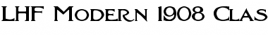 Download LHF Modern 1908 Font