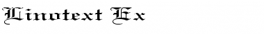 Download Linotext Ex Font