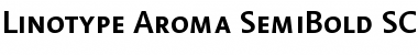 Download LinotypeAromaSC Light Font