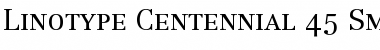 Centennial LightSC Regular Font