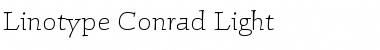 Download LinotypeConrad Light Font