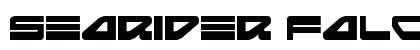 Searider Falcon Expanded Expanded Font Searider Falcon Expanded Expanded Font Preview