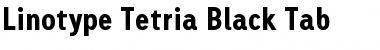 LTTetria BlackTab Regular Font