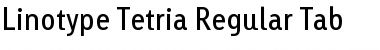 LTTetria RegularTab Regular Font