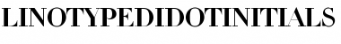 Download LinotypeDidotInitials Font