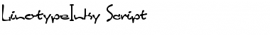 LTInky Script Font