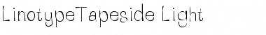 Download LTTapeside Light Font