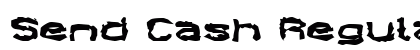 Send Cash Regular Font Send Cash Regular Font Preview