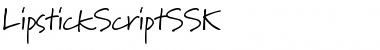 LipstickScriptSSK Regular Font