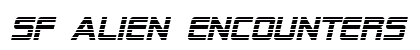 SF Alien Encounters Italic Font SF Alien Encounters Italic Font Preview