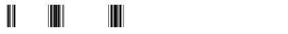 Bars Codes Regular Font Preview Bars Codes Regular Font Preview