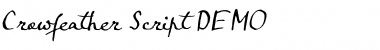 Download Crowfeather Script DEMO Font
