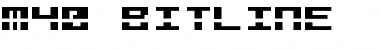 M40_BITLINE Regular Font
