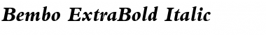 Bembo-ExtraBold Font