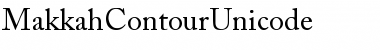 Download Makkah Contour Unicode Font