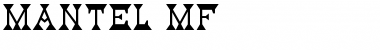Mantel MF Regular Font