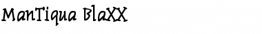 ManTiqua-BlaXX Regular Font