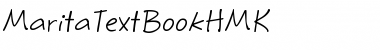 MaritaTextBookHMK Regular Font