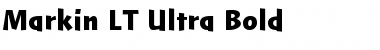 Download Markin LT UltraBold Font