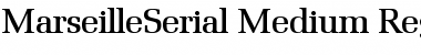 Download MarseilleSerial-Medium Font