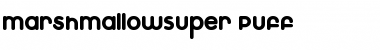 Download MarshmallowSuper Puff Font