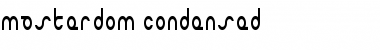 Download Masterdom Condensed Font