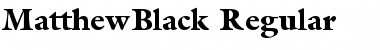 Download MatthewBlack Font