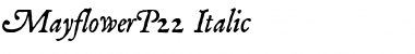 Download Mayflower Italic Font